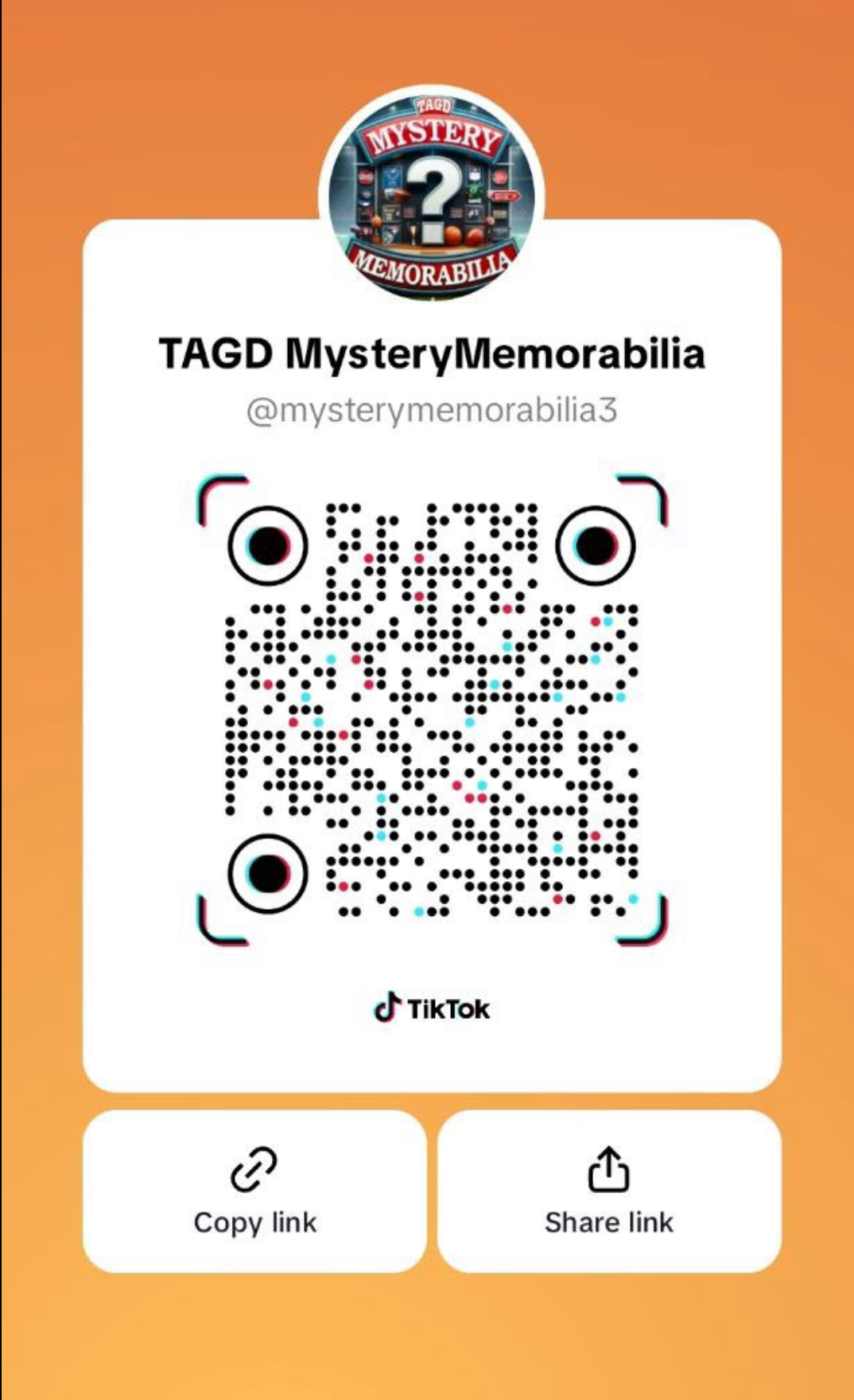 TAGD Mystery Memorabilia