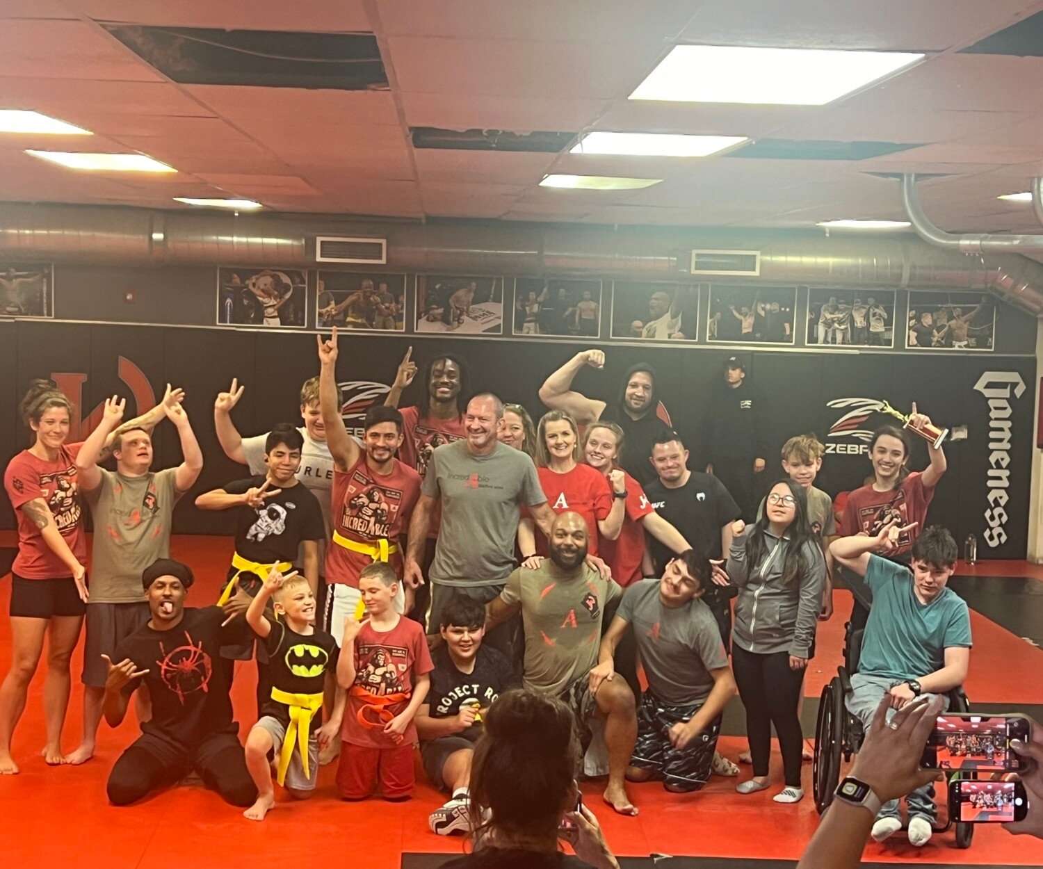 IncredAble Adaptive MMA Students