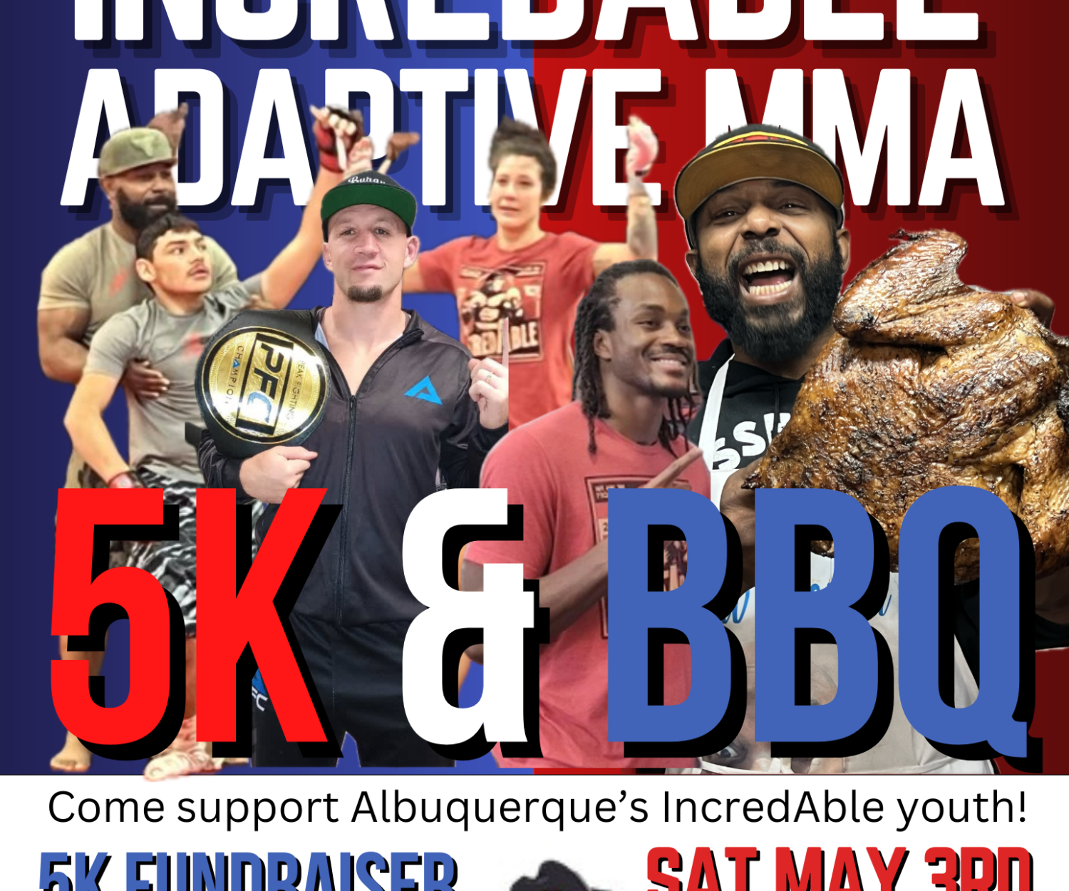 IncredAble Adaptive MMA 5K Fundraiser