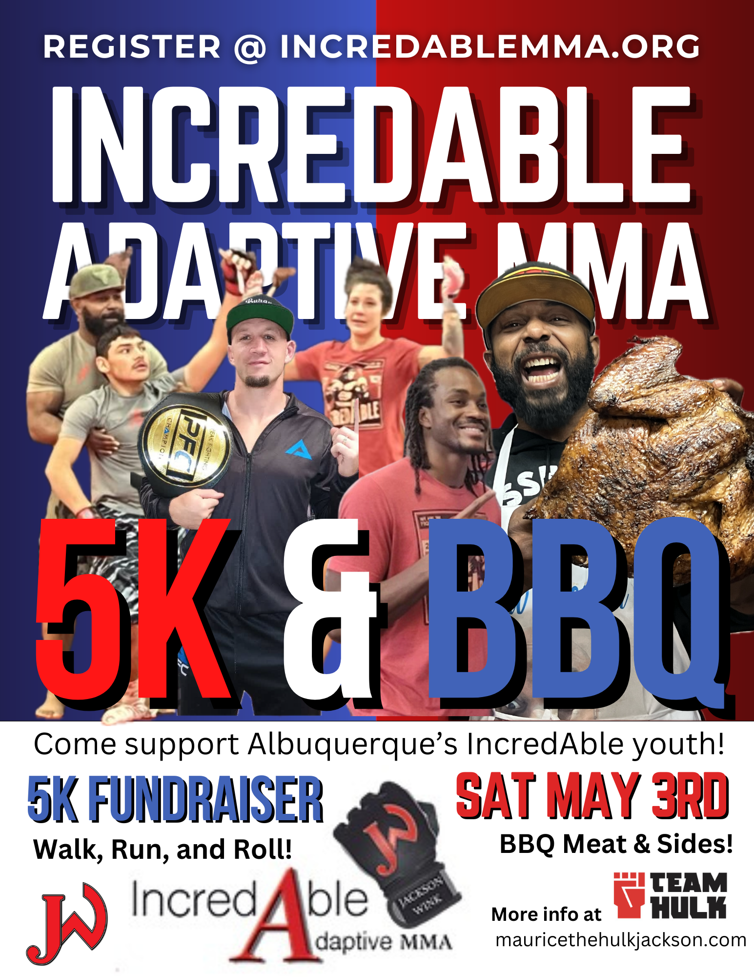 IncredAble Adaptive MMA 5K Fundraiser